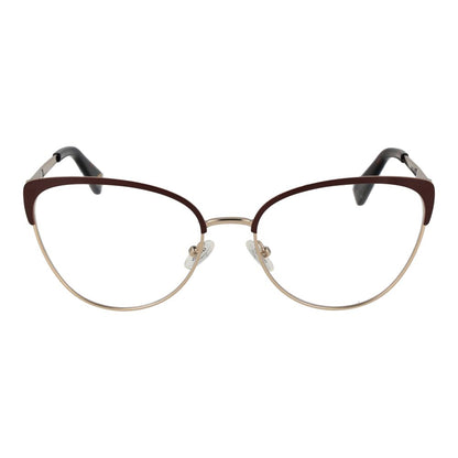 Guess Unisex Optical Glasses – Brown Full-Rim Frames, 56mm