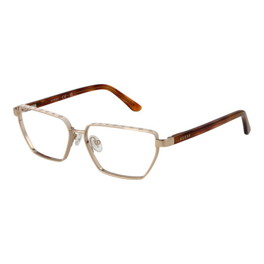 Guess Women’s Optical Frames – Gold Butterfly Design, 55mm