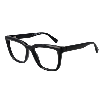 Guess Unisex Optical Glasses – Black Full-Rim Frame, 52mm