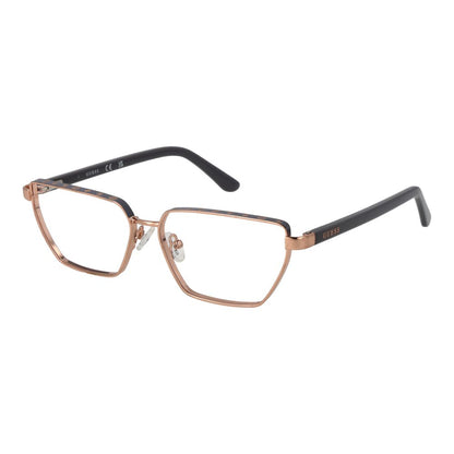 Guess Women's Rose Gold Optical Frames – Full-Rim, 55mm
