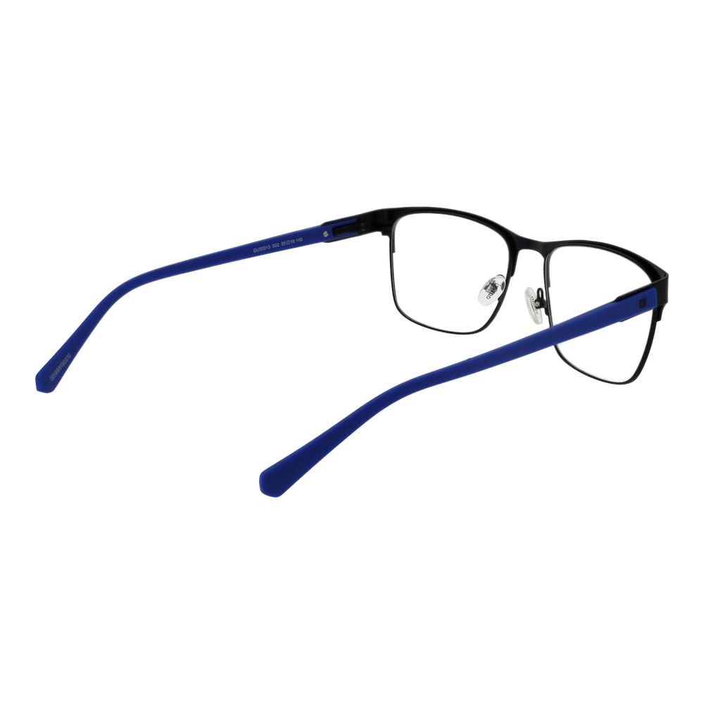 Guess Men’s Optical Glasses – Black Browline Frame, 55mm