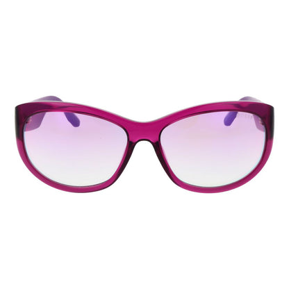 Guess Women’s Oval Sunglasses – Purple Full-Rim, 60mm
