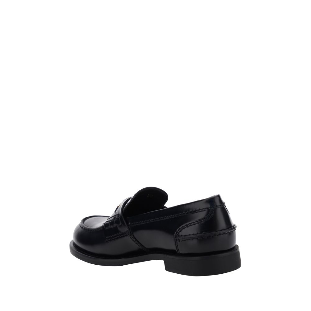 Miu Miu Calfskin Penny Loafers