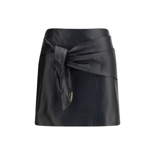Versace Lambskin Miniskirt - Elegance Meets Boldness