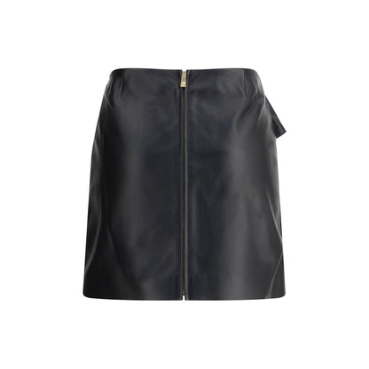 Versace Lambskin Miniskirt - Elegance Meets Boldness