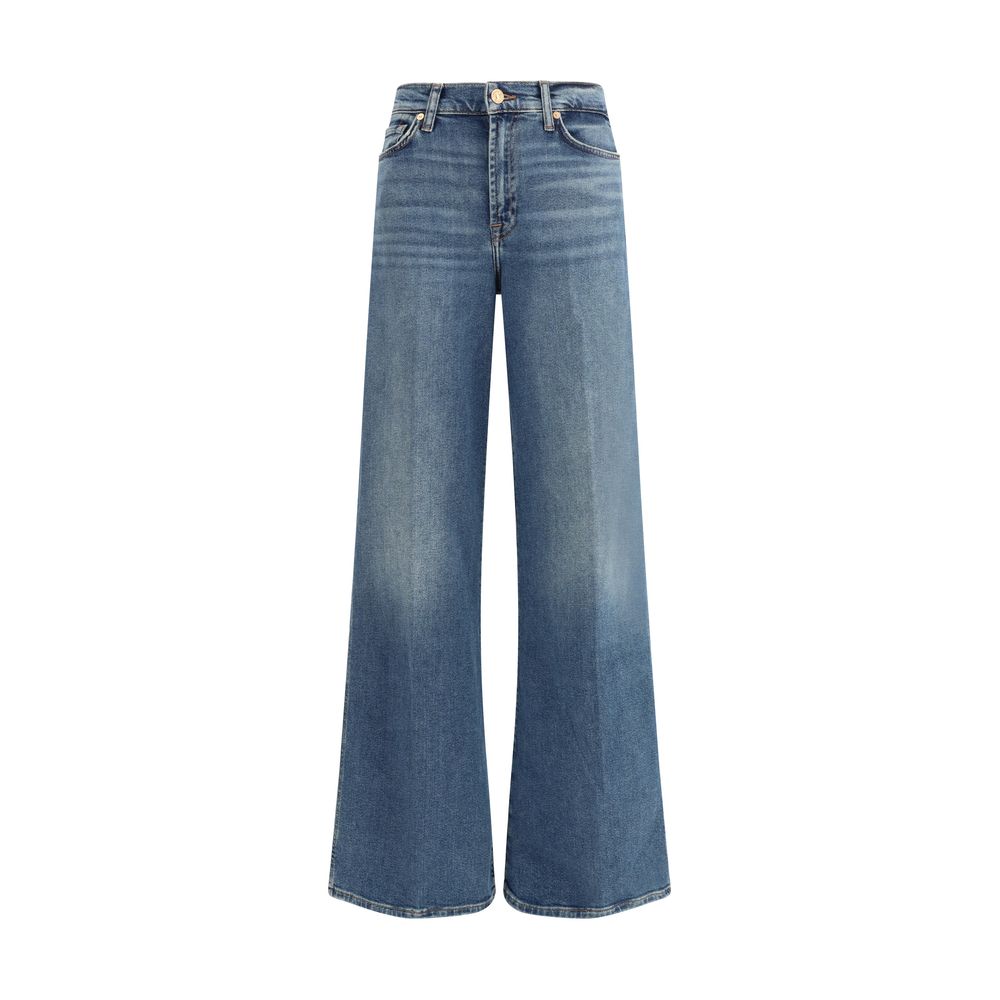 7FOR Lotta Luxe Wide Leg Jeans