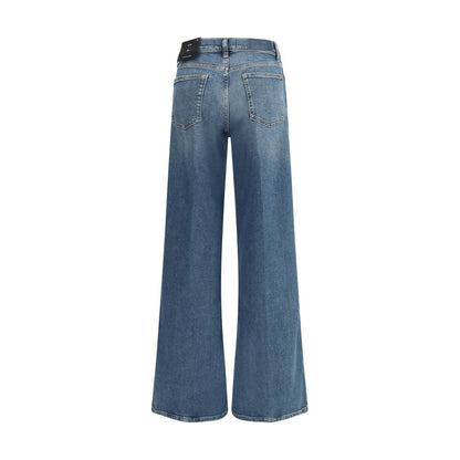7FOR Lotta Luxe Wide Leg Jeans