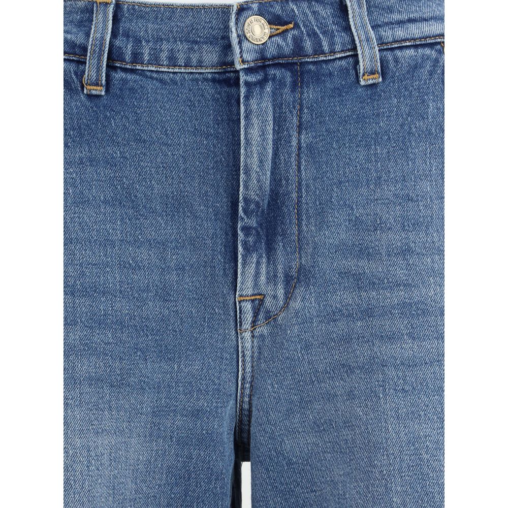 7FOR Bonnie Jeans - Relaxed Sophistication in Mid-Rise Fit