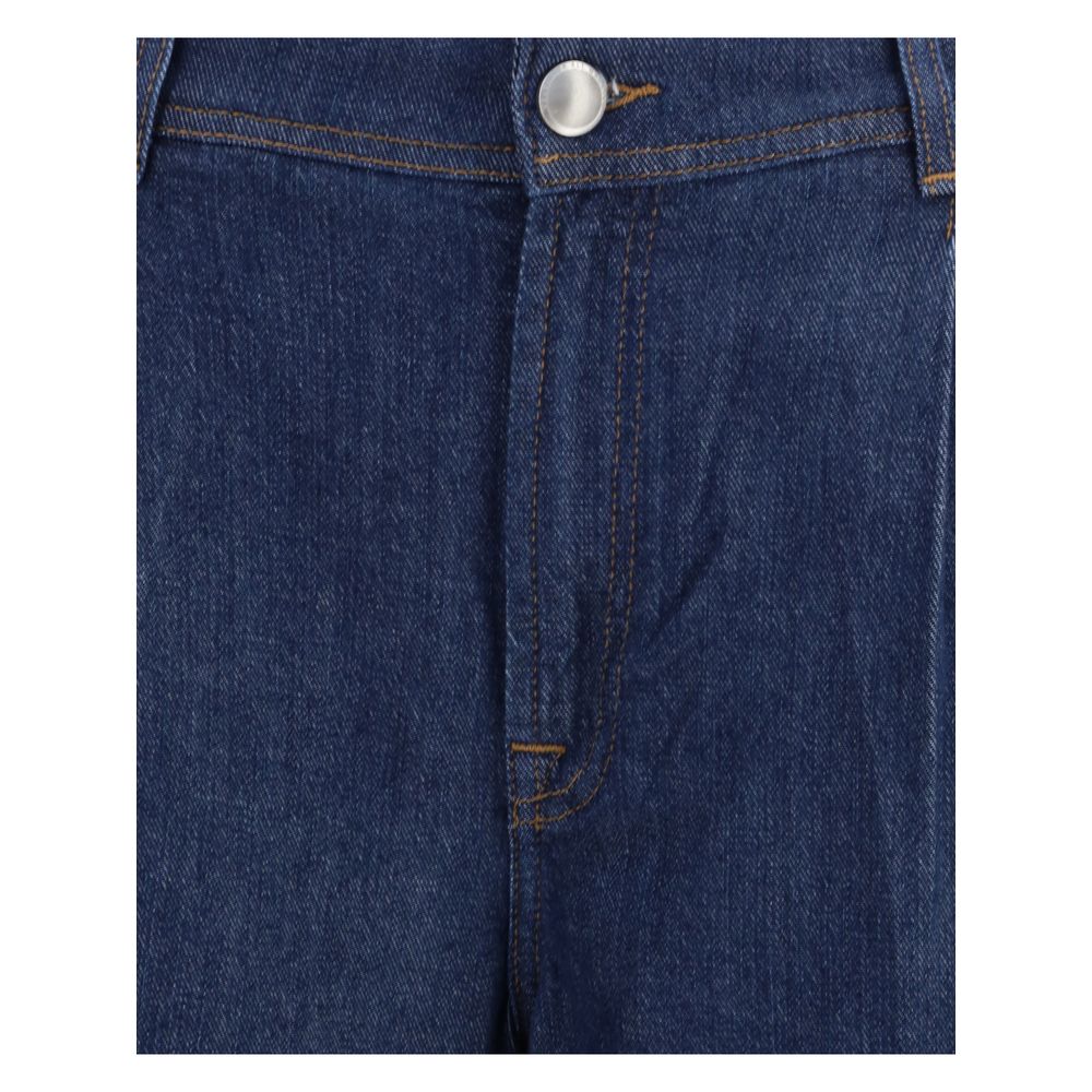 7FOR Halona Wide Leg Jeans