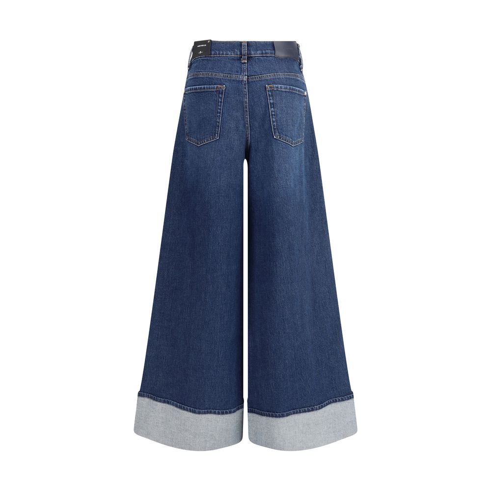 7FOR Marie Jeans - Wide Leg Denim with Contemporary Flair