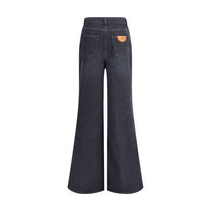 Chloé Wide-leg Jeans: Effortless Elegance in Cotton