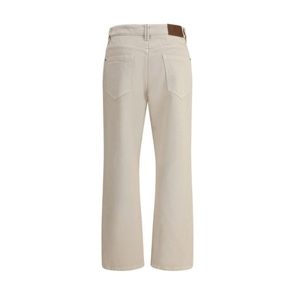Brunello Cucinelli Straight Dyed Jeans - Elegant Versatility Redefined
