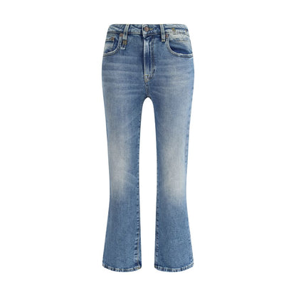 R13 Kick Fit Pants - Cotton Flare Jeans