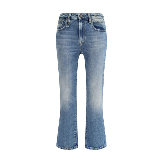 R13 Kick Fit Pants - Cotton Flare Jeans