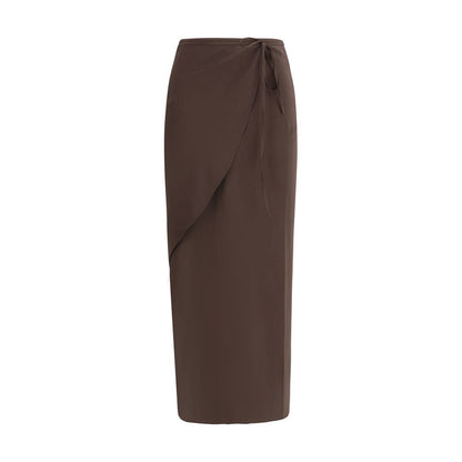 Petar Petrov Silk Midi Skirt