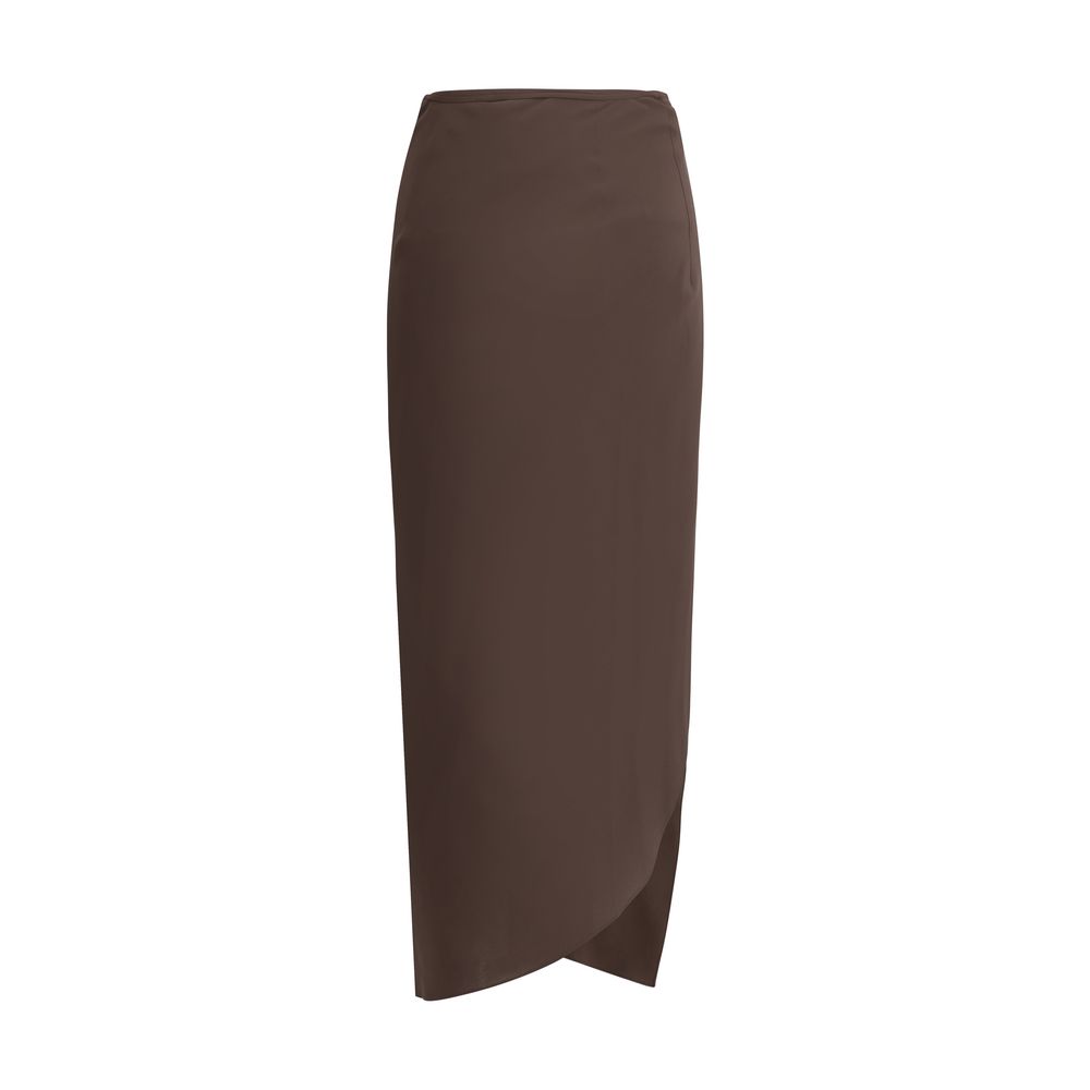 Petar Petrov Silk Midi Skirt