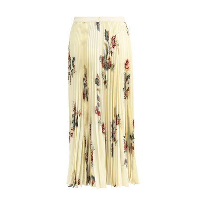 Etro Plissé Midi Skirt
