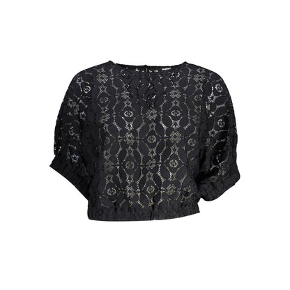 Desigual Black Batwing Top