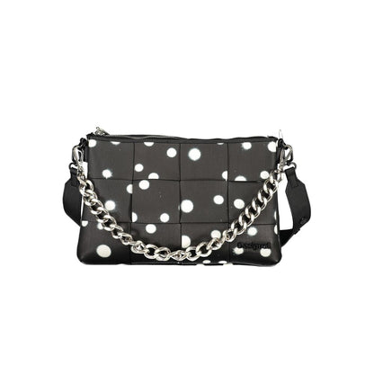 Desigual Black Polka Dot Handbag