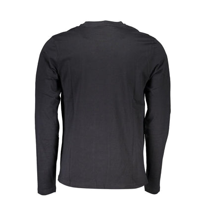 North Sails Black Cotton Long Sleeve T-Shirt