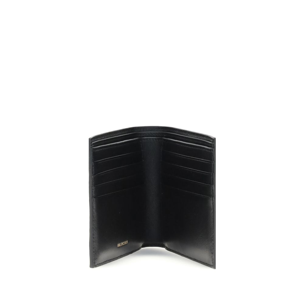 Balenciaga Logo Plaque Wallet