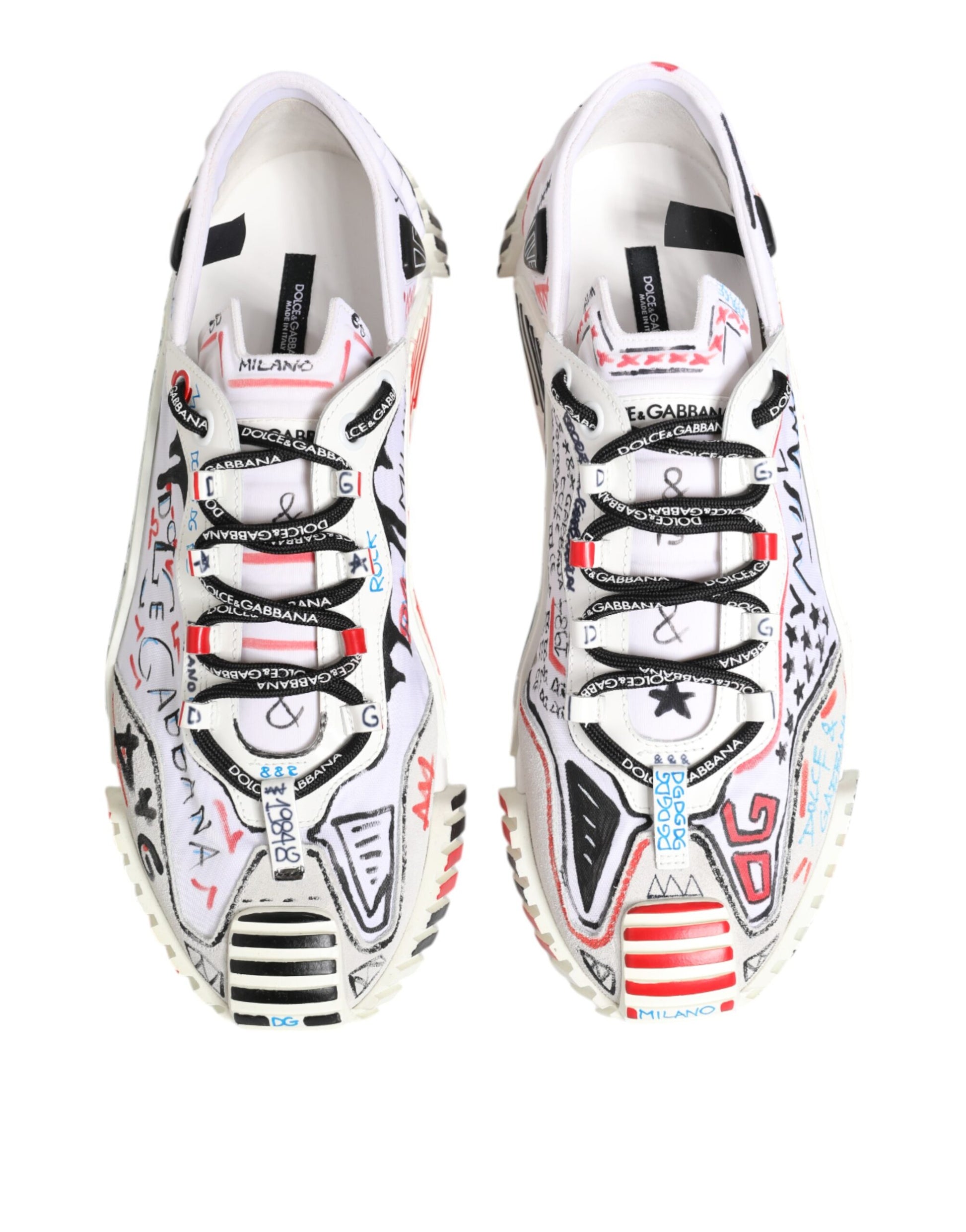 Dolce & Gabbana Multicolor Low Top NS1 Men Sneakers