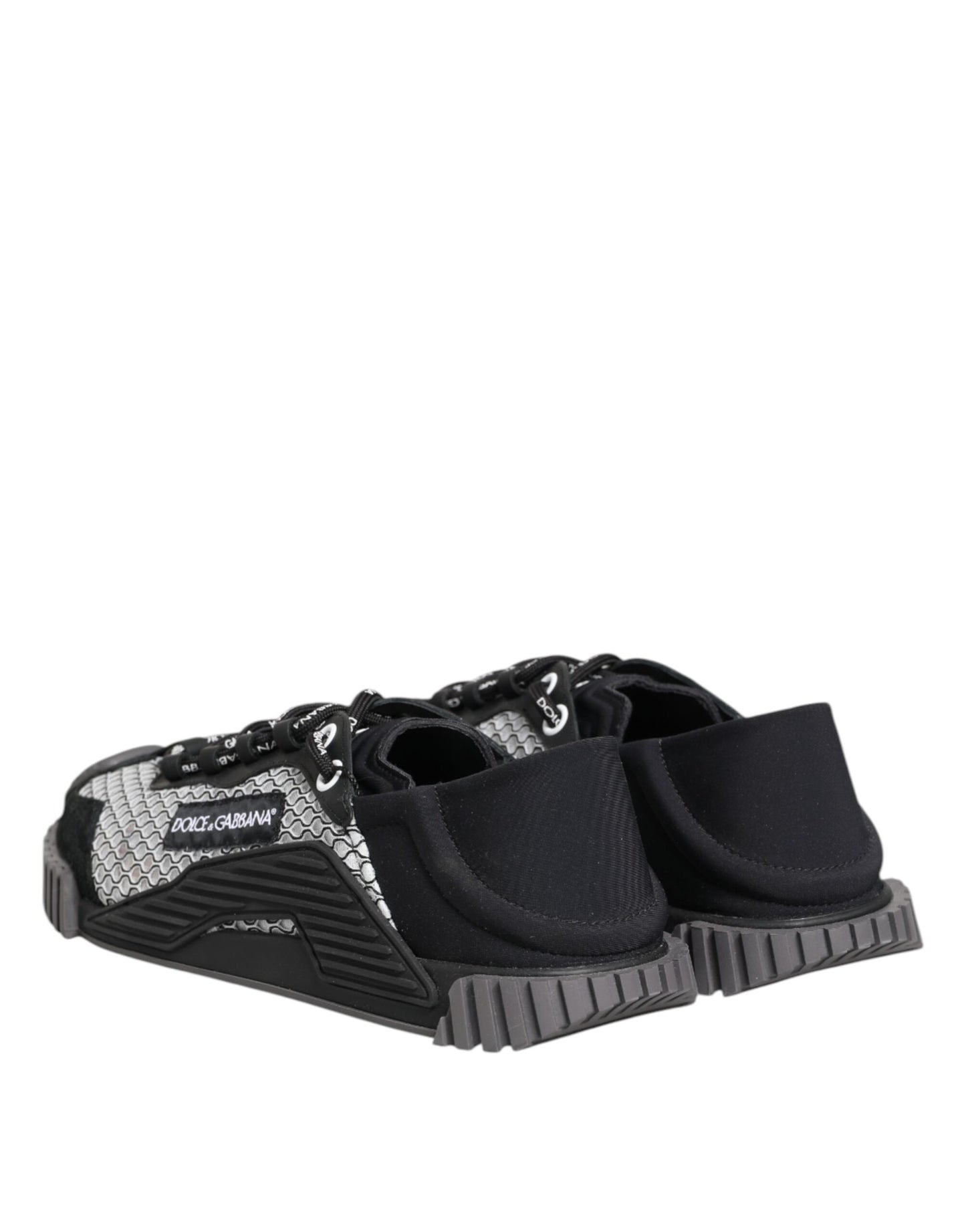 Dolce & Gabbana Multicolor Lace Up Low Top NS1 Sneakers