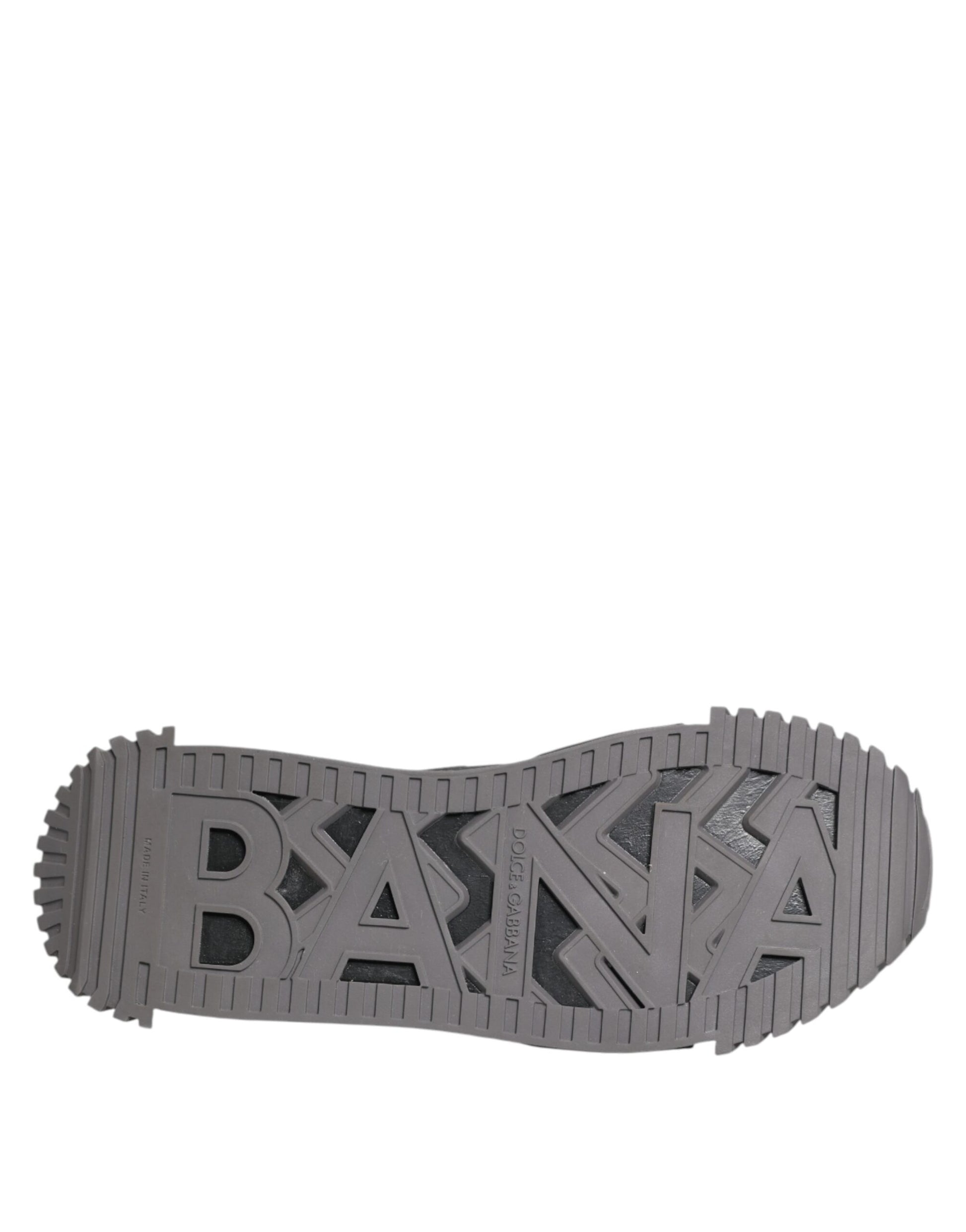 Dolce & Gabbana Multicolor Lace Up Low Top NS1 Sneakers