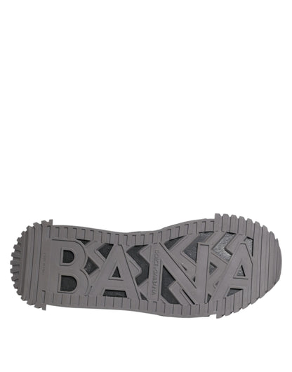 Dolce & Gabbana Multicolor Lace Up Low Top NS1 Sneakers