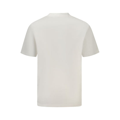 Guess Jeans White Cotton Men T-Shirt