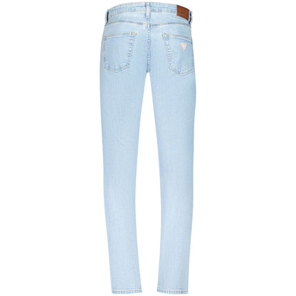 Guess Jeans G14 Slim Blue Cotton Men Jeans