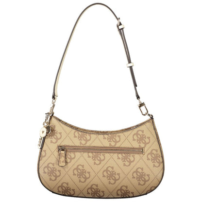 Guess Jeans Beige Polyethylene Women Handbag - Noelle II