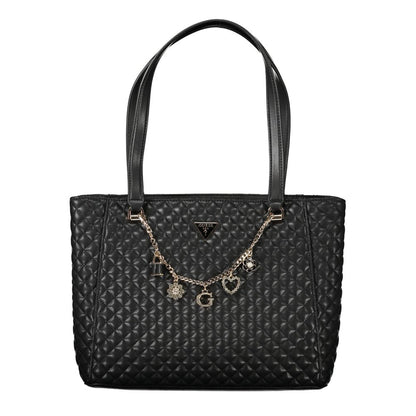 Guess Jeans Black Polyethylene Everlee Bag