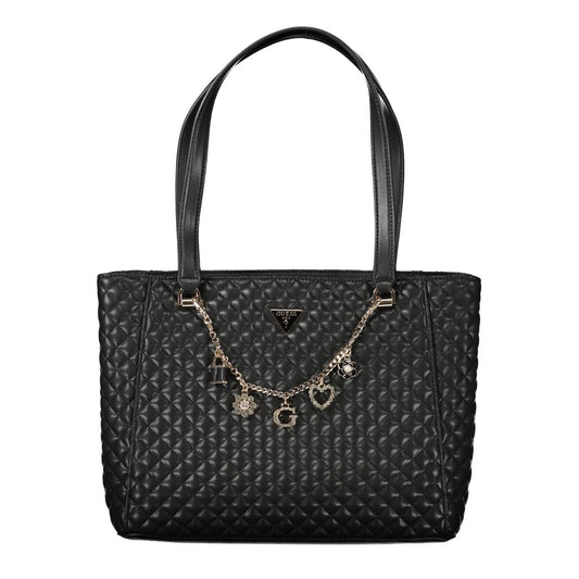Guess Jeans Black Polyethylene Everlee Bag