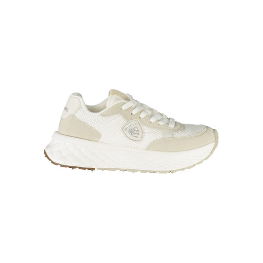 BLAUER Bianco Polyurethane Women Sneaker