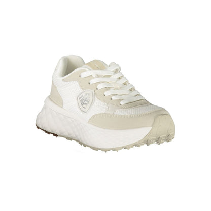 BLAUER Bianco Polyurethane Women Sneaker