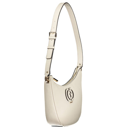 Guess Jeans White Polyethylene Calebria Handbag