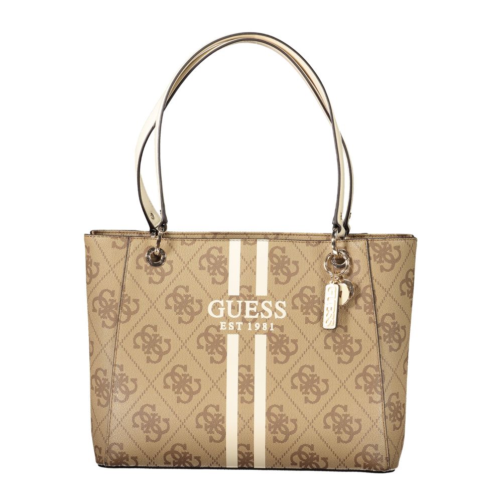 Guess Jeans Noelle II Handbag in Beige