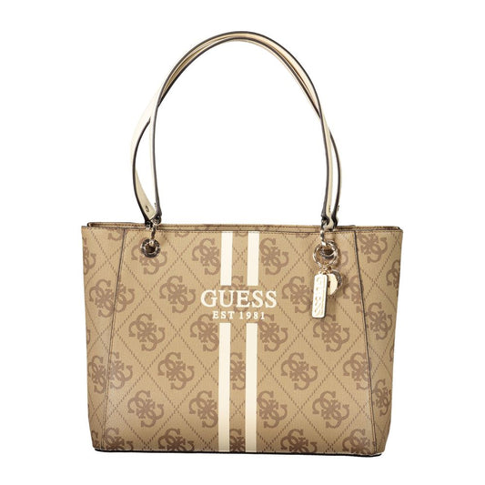 Guess Jeans Noelle II Handbag in Beige