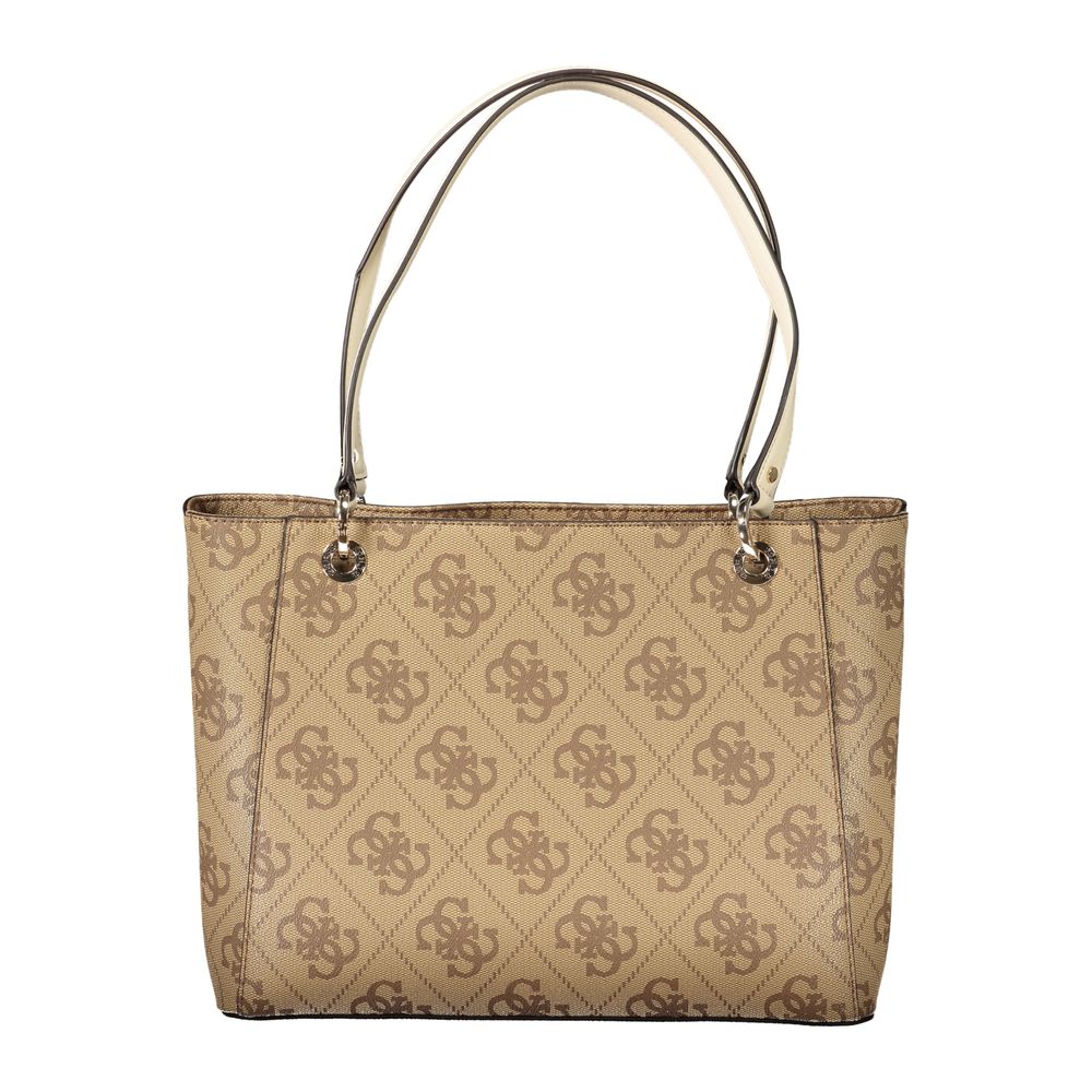 Guess Jeans Noelle II Handbag in Beige
