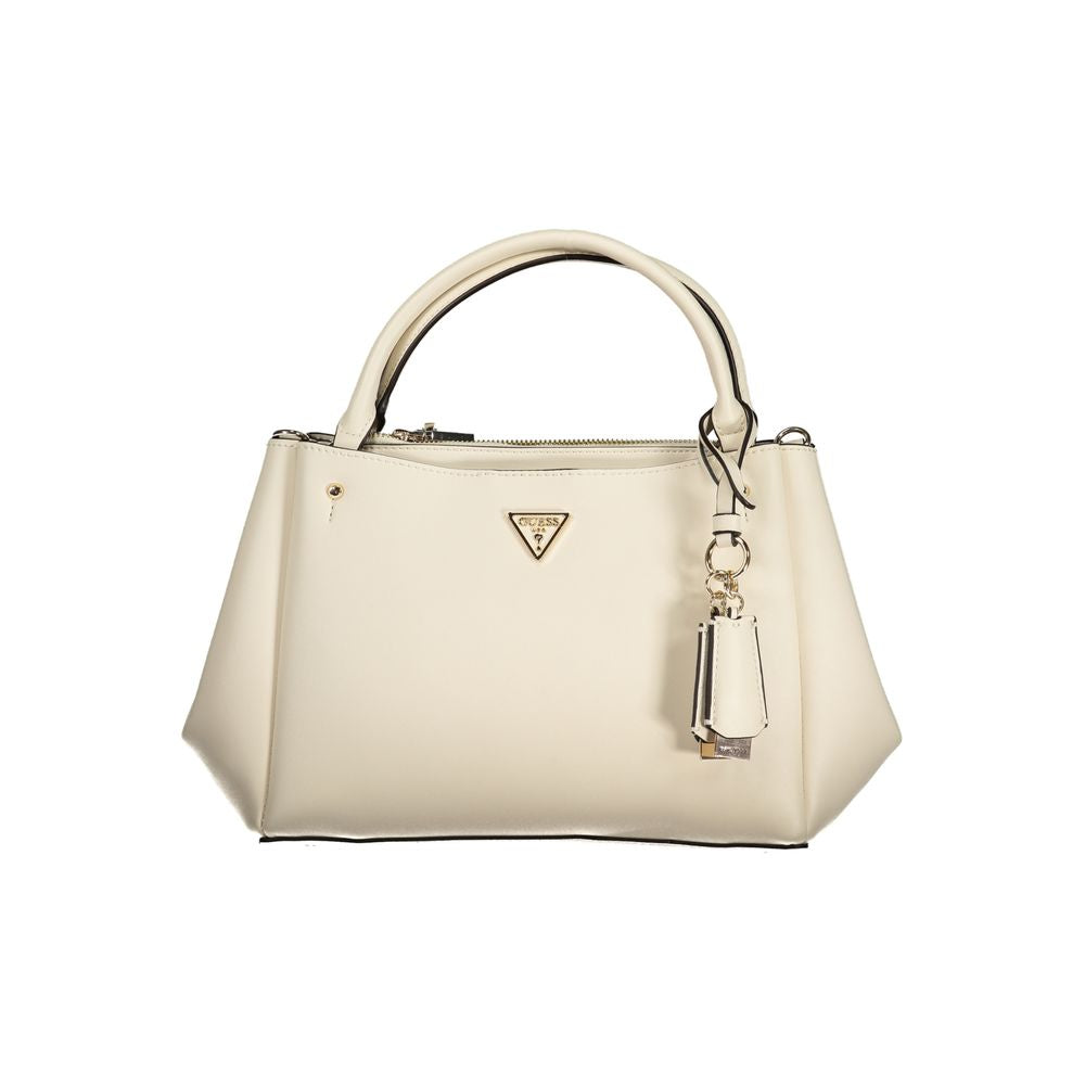 Guess Jeans White Polyethylene Talent Bag