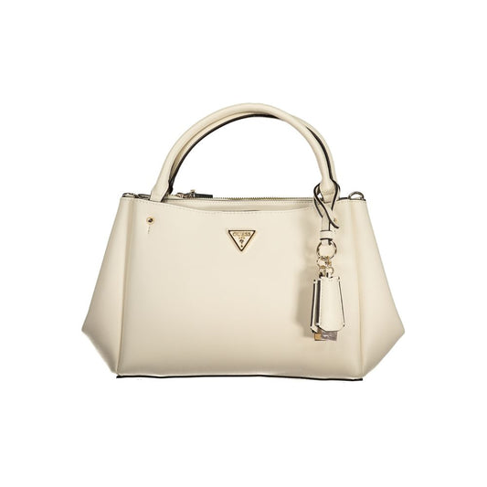 Guess Jeans White Polyethylene Talent Bag