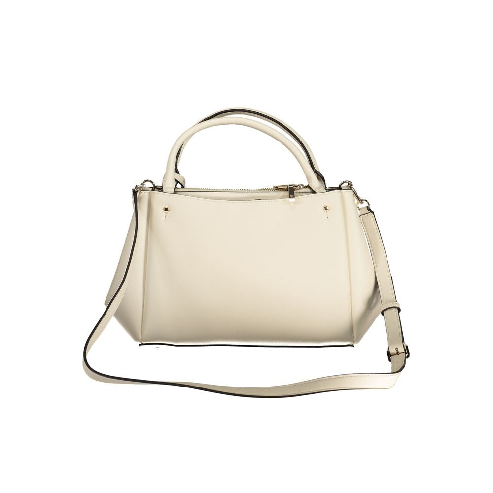 Guess Jeans White Polyethylene Talent Bag