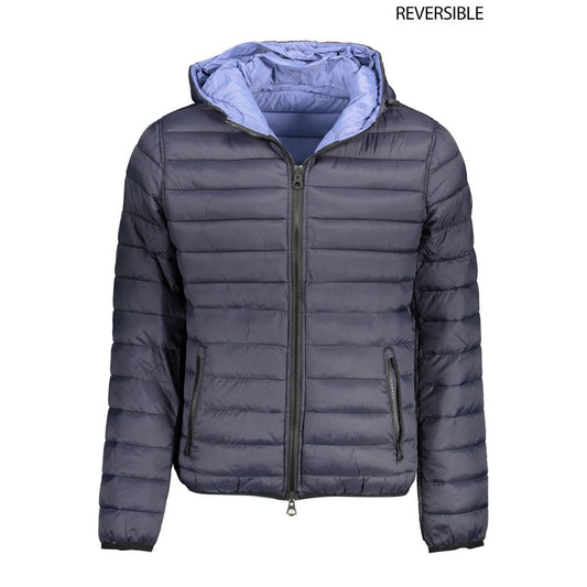 U.S. POLO ASSN. Reversible Navy-Blue Nylon Jacket