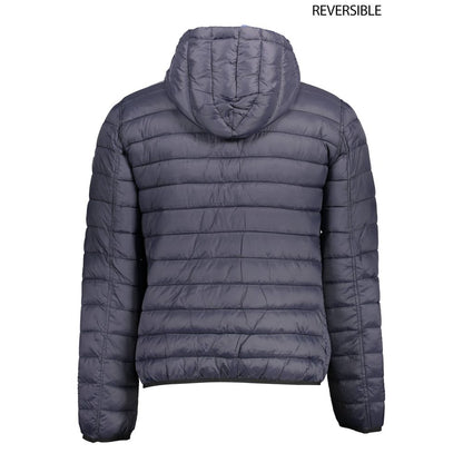 U.S. POLO ASSN. Reversible Navy-Blue Nylon Jacket