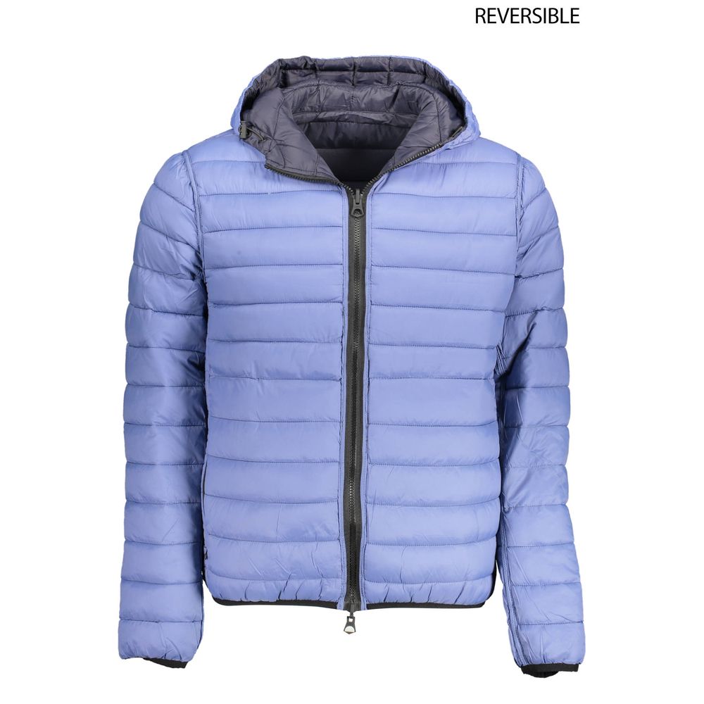 U.S. POLO ASSN. Reversible Navy-Blue Nylon Jacket