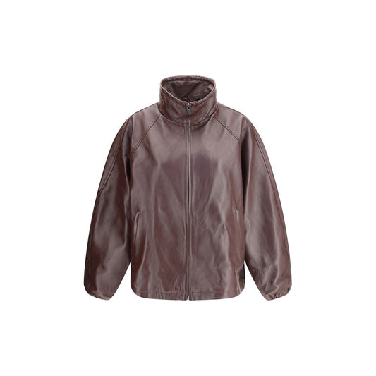 Magda Butrym Oversized Leather Jacket