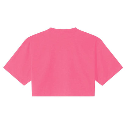 Comme Des Fuckdown Fuchsia Cotton Tee
