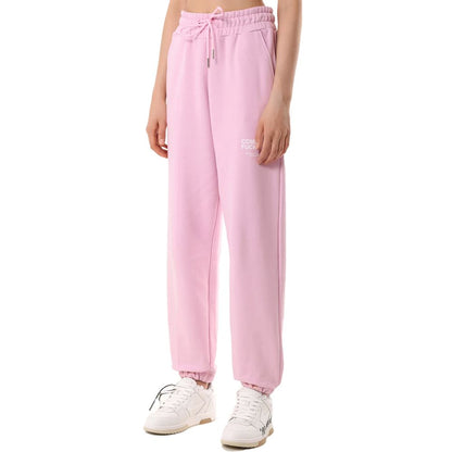 Comme Des Fuckdown Pink Cotton Sweatpants