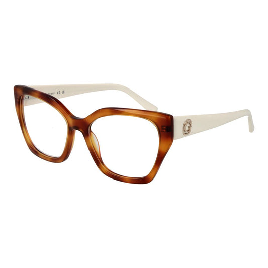 Guess Women’s Optical Frames – Brown Butterfly Design, 55mm